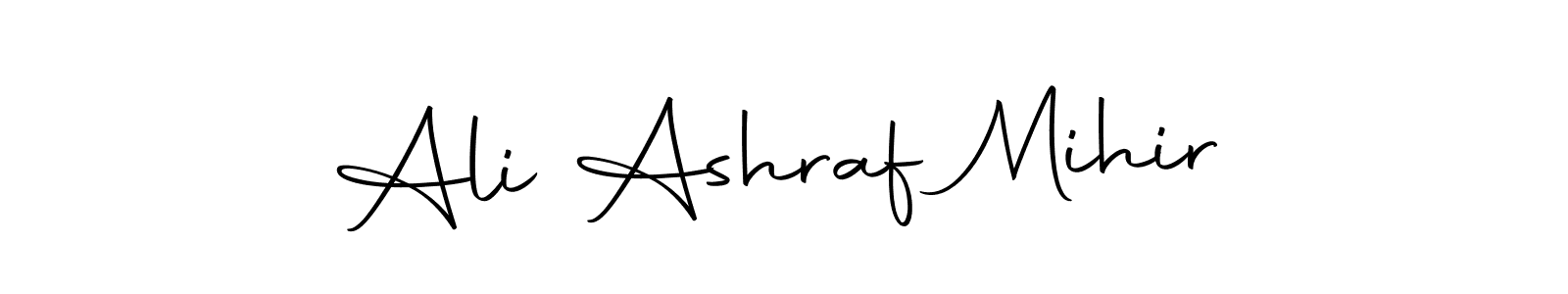 You can use this online signature creator to create a handwritten signature for the name Ali Ashraf Mihir. This is the best online autograph maker. Ali Ashraf Mihir signature style 10 images and pictures png