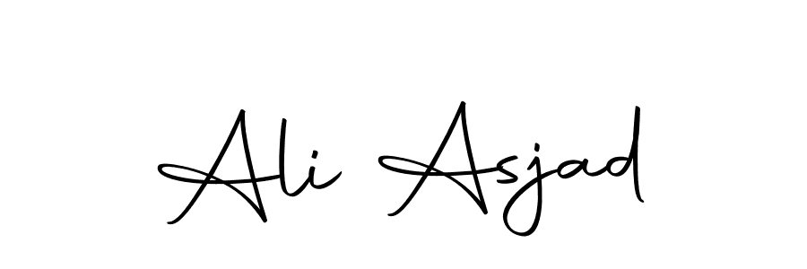 You can use this online signature creator to create a handwritten signature for the name Ali Asjad. This is the best online autograph maker. Ali Asjad signature style 10 images and pictures png