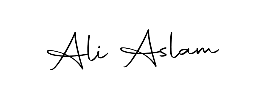 You should practise on your own different ways (Autography-DOLnW) to write your name (Ali Aslam) in signature. don't let someone else do it for you. Ali Aslam signature style 10 images and pictures png