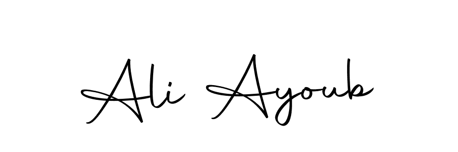 How to make Ali Ayoub signature? Autography-DOLnW is a professional autograph style. Create handwritten signature for Ali Ayoub name. Ali Ayoub signature style 10 images and pictures png