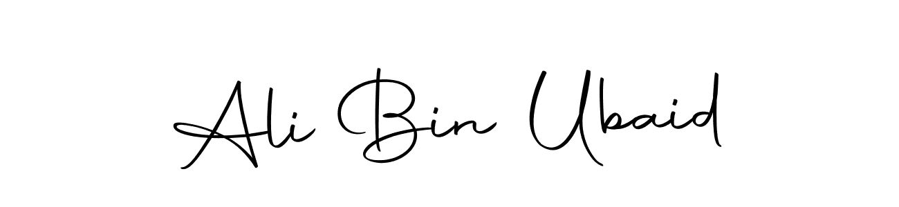 Use a signature maker to create a handwritten signature online. With this signature software, you can design (Autography-DOLnW) your own signature for name Ali Bin Ubaid. Ali Bin Ubaid signature style 10 images and pictures png