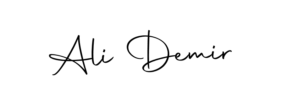 Make a beautiful signature design for name Ali Demir. With this signature (Autography-DOLnW) style, you can create a handwritten signature for free. Ali Demir signature style 10 images and pictures png