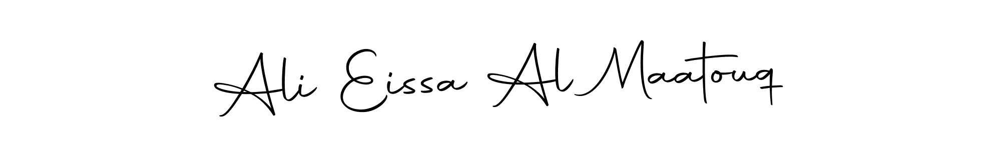 Similarly Autography-DOLnW is the best handwritten signature design. Signature creator online .You can use it as an online autograph creator for name Ali Eissa Al Maatouq. Ali Eissa Al Maatouq signature style 10 images and pictures png