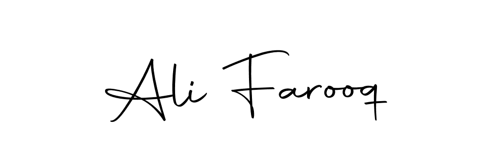 Use a signature maker to create a handwritten signature online. With this signature software, you can design (Autography-DOLnW) your own signature for name Ali Farooq. Ali Farooq signature style 10 images and pictures png