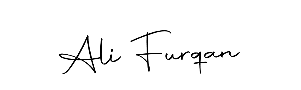 Make a beautiful signature design for name Ali Furqan. With this signature (Autography-DOLnW) style, you can create a handwritten signature for free. Ali Furqan signature style 10 images and pictures png