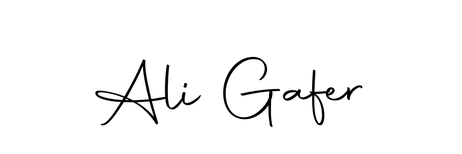 Also we have Ali Gafer name is the best signature style. Create professional handwritten signature collection using Autography-DOLnW autograph style. Ali Gafer signature style 10 images and pictures png