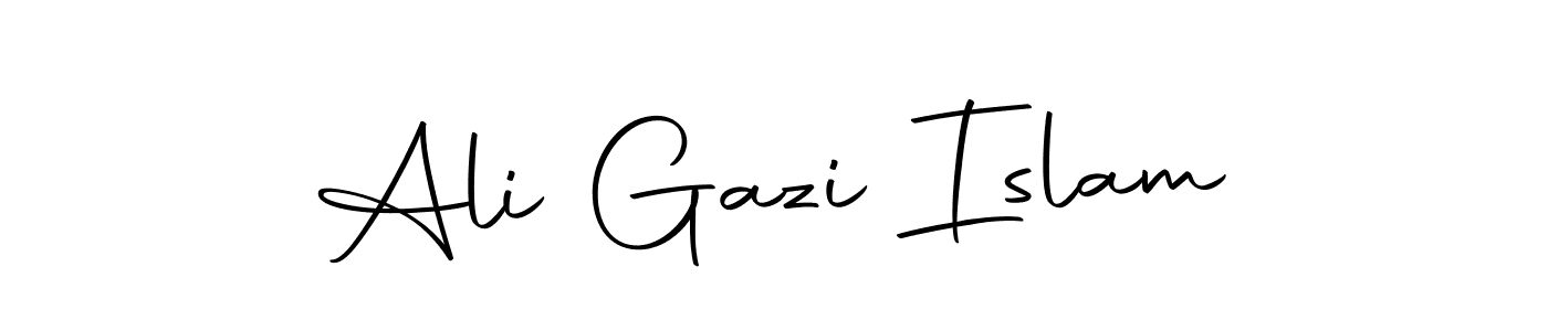 Design your own signature with our free online signature maker. With this signature software, you can create a handwritten (Autography-DOLnW) signature for name Ali Gazi Islam. Ali Gazi Islam signature style 10 images and pictures png