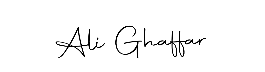 Design your own signature with our free online signature maker. With this signature software, you can create a handwritten (Autography-DOLnW) signature for name Ali Ghaffar. Ali Ghaffar signature style 10 images and pictures png