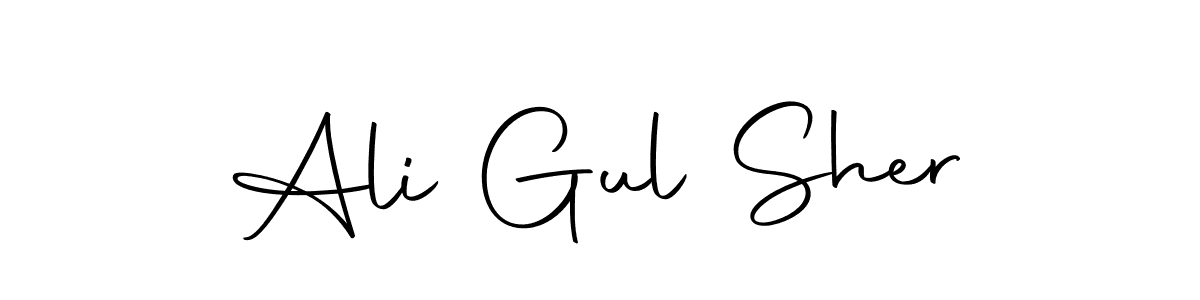 Use a signature maker to create a handwritten signature online. With this signature software, you can design (Autography-DOLnW) your own signature for name Ali Gul Sher. Ali Gul Sher signature style 10 images and pictures png