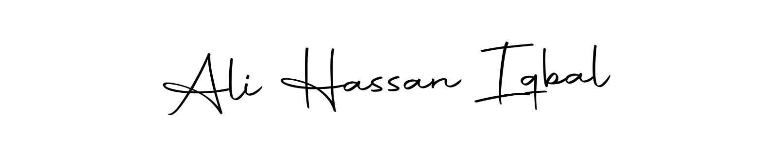 Make a beautiful signature design for name Ali Hassan Iqbal. Use this online signature maker to create a handwritten signature for free. Ali Hassan Iqbal signature style 10 images and pictures png