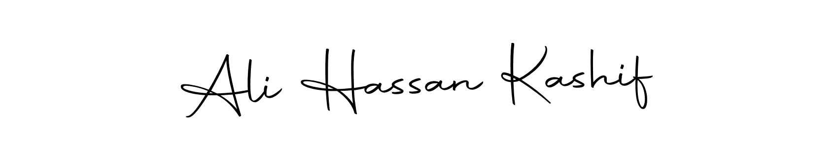 How to make Ali Hassan Kashif name signature. Use Autography-DOLnW style for creating short signs online. This is the latest handwritten sign. Ali Hassan Kashif signature style 10 images and pictures png