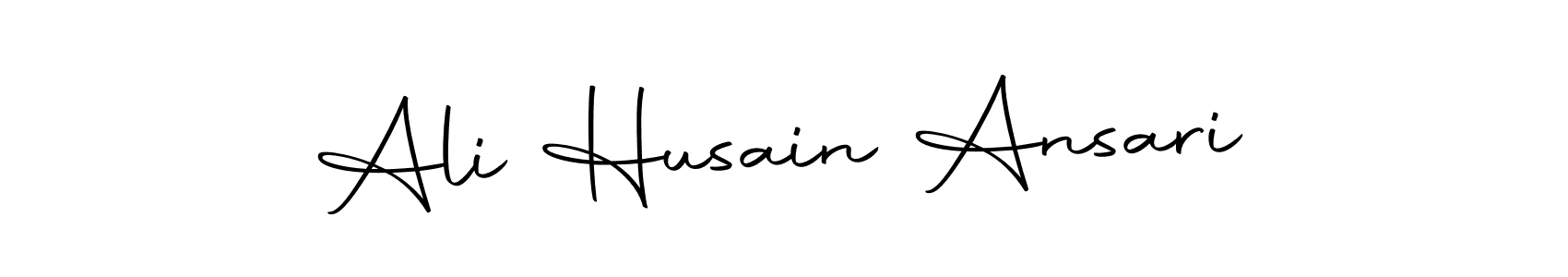 It looks lik you need a new signature style for name Ali Husain Ansari. Design unique handwritten (Autography-DOLnW) signature with our free signature maker in just a few clicks. Ali Husain Ansari signature style 10 images and pictures png