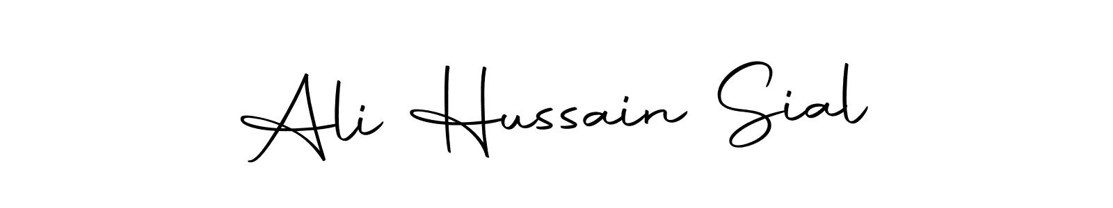 Similarly Autography-DOLnW is the best handwritten signature design. Signature creator online .You can use it as an online autograph creator for name Ali Hussain Sial. Ali Hussain Sial signature style 10 images and pictures png