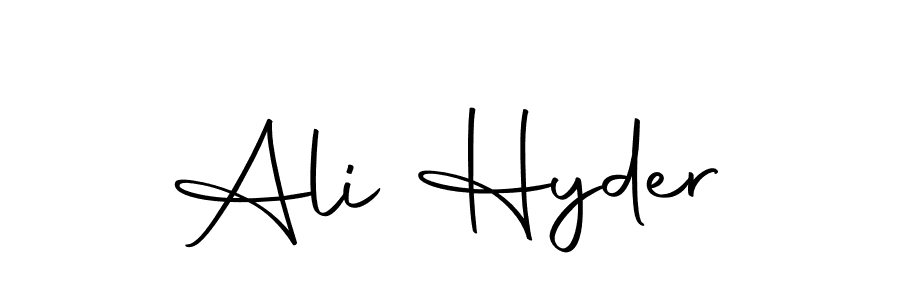 if you are searching for the best signature style for your name Ali Hyder. so please give up your signature search. here we have designed multiple signature styles  using Autography-DOLnW. Ali Hyder signature style 10 images and pictures png