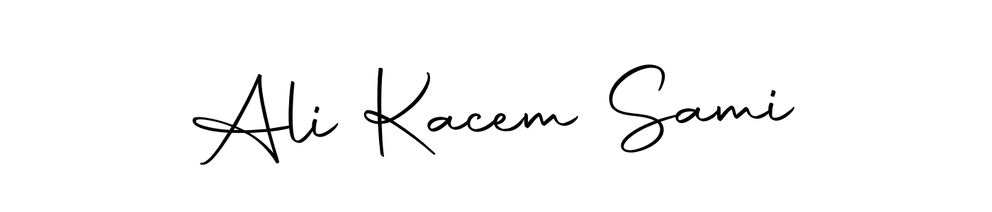 Ali Kacem Sami stylish signature style. Best Handwritten Sign (Autography-DOLnW) for my name. Handwritten Signature Collection Ideas for my name Ali Kacem Sami. Ali Kacem Sami signature style 10 images and pictures png