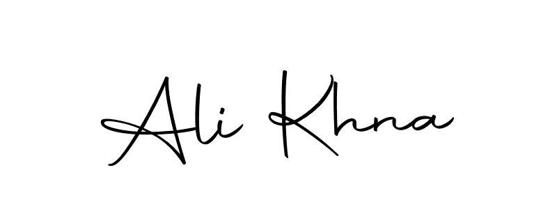 Make a short Ali Khna signature style. Manage your documents anywhere anytime using Autography-DOLnW. Create and add eSignatures, submit forms, share and send files easily. Ali Khna signature style 10 images and pictures png