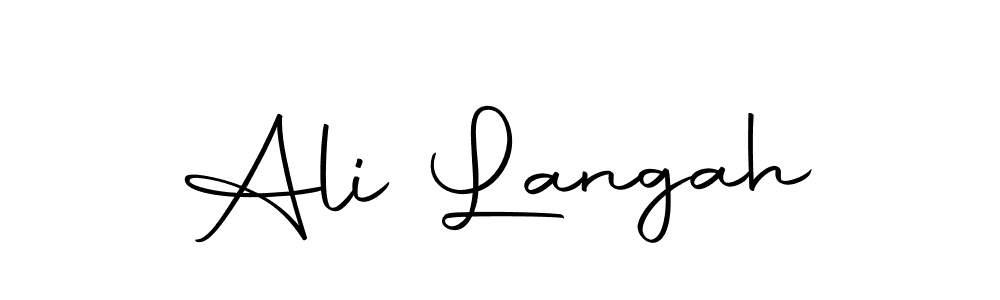 Also You can easily find your signature by using the search form. We will create Ali Langah name handwritten signature images for you free of cost using Autography-DOLnW sign style. Ali Langah signature style 10 images and pictures png