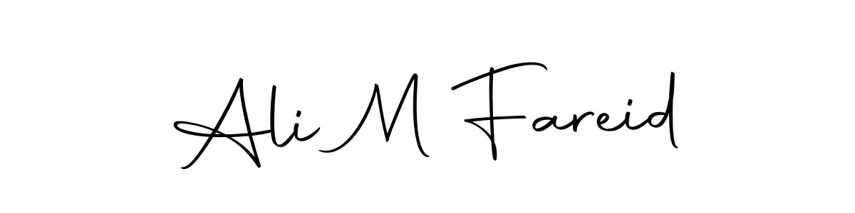 Make a beautiful signature design for name Ali M Fareid. Use this online signature maker to create a handwritten signature for free. Ali M Fareid signature style 10 images and pictures png