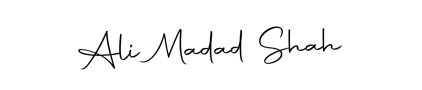 Create a beautiful signature design for name Ali Madad Shah. With this signature (Autography-DOLnW) fonts, you can make a handwritten signature for free. Ali Madad Shah signature style 10 images and pictures png