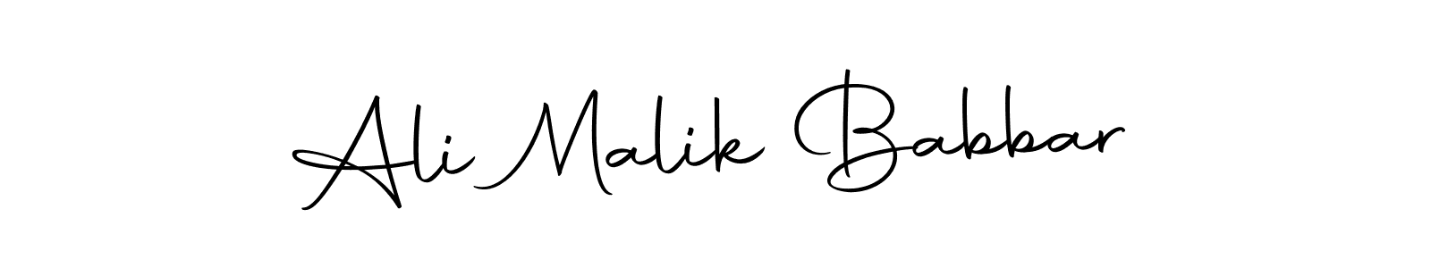 You can use this online signature creator to create a handwritten signature for the name Ali Malik Babbar. This is the best online autograph maker. Ali Malik Babbar signature style 10 images and pictures png