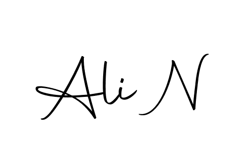 if you are searching for the best signature style for your name Ali N. so please give up your signature search. here we have designed multiple signature styles  using Autography-DOLnW. Ali N signature style 10 images and pictures png