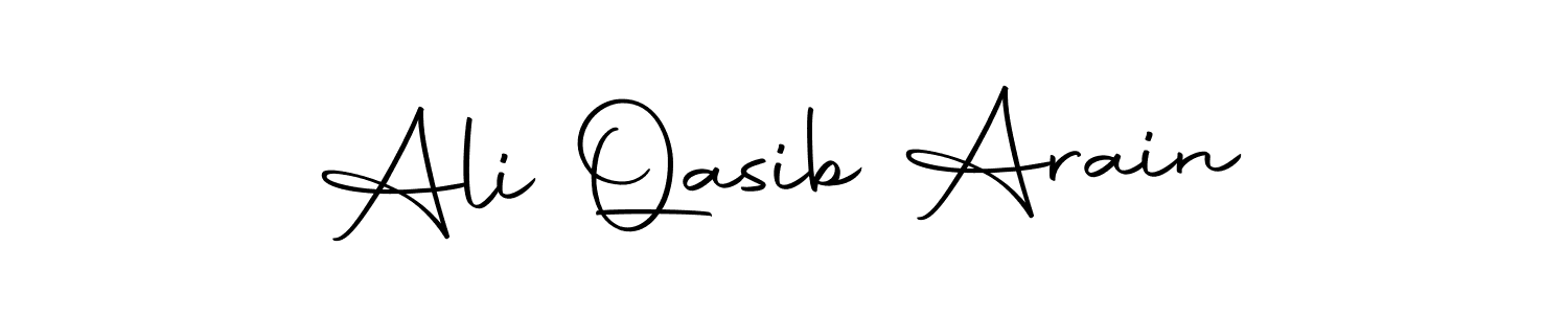 Use a signature maker to create a handwritten signature online. With this signature software, you can design (Autography-DOLnW) your own signature for name Ali Qasib Arain. Ali Qasib Arain signature style 10 images and pictures png
