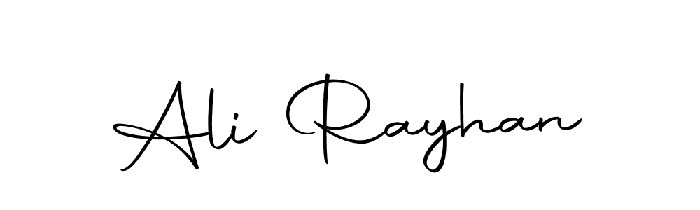 How to make Ali Rayhan name signature. Use Autography-DOLnW style for creating short signs online. This is the latest handwritten sign. Ali Rayhan signature style 10 images and pictures png