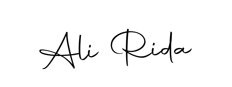Make a beautiful signature design for name Ali Rida. With this signature (Autography-DOLnW) style, you can create a handwritten signature for free. Ali Rida signature style 10 images and pictures png
