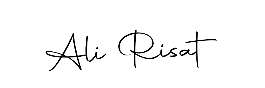 Use a signature maker to create a handwritten signature online. With this signature software, you can design (Autography-DOLnW) your own signature for name Ali Risat. Ali Risat signature style 10 images and pictures png