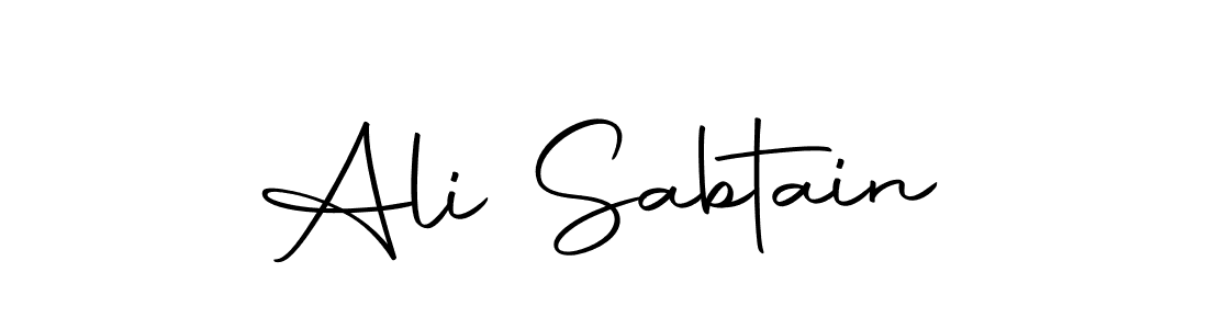 Ali Sabtain stylish signature style. Best Handwritten Sign (Autography-DOLnW) for my name. Handwritten Signature Collection Ideas for my name Ali Sabtain. Ali Sabtain signature style 10 images and pictures png