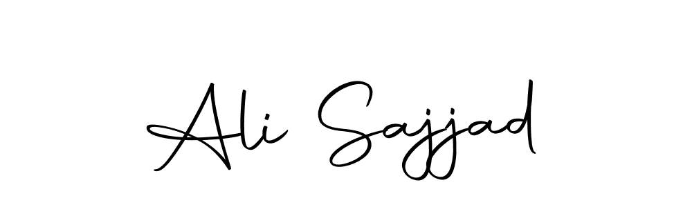 How to make Ali Sajjad signature? Autography-DOLnW is a professional autograph style. Create handwritten signature for Ali Sajjad name. Ali Sajjad signature style 10 images and pictures png