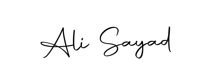 How to make Ali Sayad signature? Autography-DOLnW is a professional autograph style. Create handwritten signature for Ali Sayad name. Ali Sayad signature style 10 images and pictures png