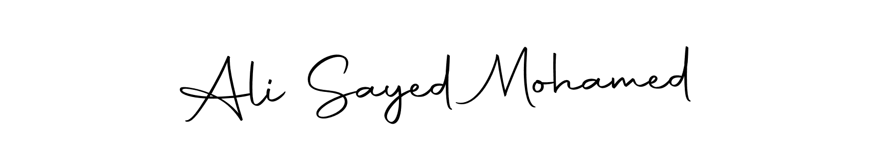 if you are searching for the best signature style for your name Ali Sayed Mohamed. so please give up your signature search. here we have designed multiple signature styles  using Autography-DOLnW. Ali Sayed Mohamed signature style 10 images and pictures png