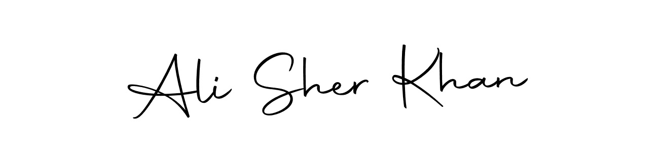 Also we have Ali Sher Khan name is the best signature style. Create professional handwritten signature collection using Autography-DOLnW autograph style. Ali Sher Khan signature style 10 images and pictures png