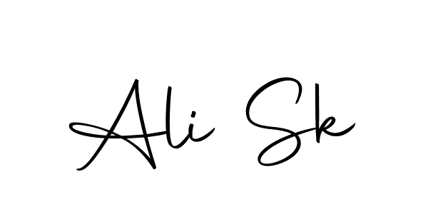 How to make Ali Sk name signature. Use Autography-DOLnW style for creating short signs online. This is the latest handwritten sign. Ali Sk signature style 10 images and pictures png