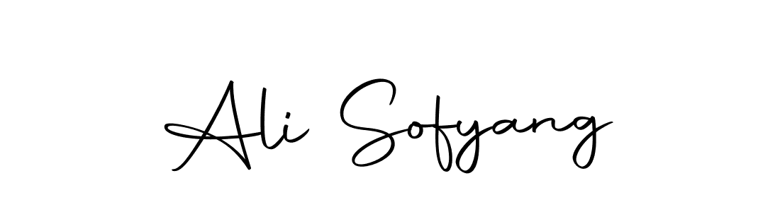 How to make Ali Sofyang signature? Autography-DOLnW is a professional autograph style. Create handwritten signature for Ali Sofyang name. Ali Sofyang signature style 10 images and pictures png