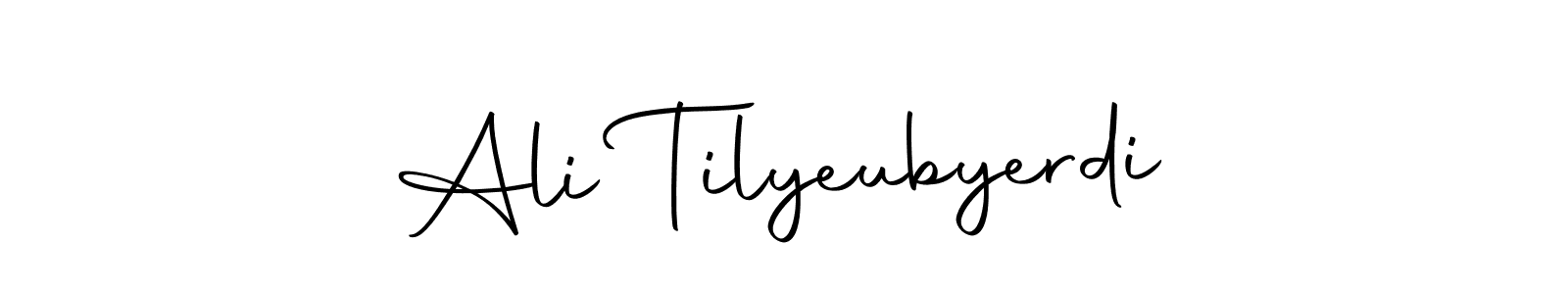 How to Draw Ali Tilyeubyerdi signature style? Autography-DOLnW is a latest design signature styles for name Ali Tilyeubyerdi. Ali Tilyeubyerdi signature style 10 images and pictures png