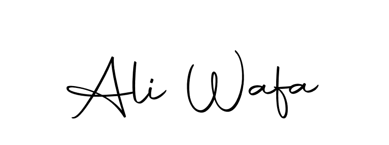 if you are searching for the best signature style for your name Ali Wafa. so please give up your signature search. here we have designed multiple signature styles  using Autography-DOLnW. Ali Wafa signature style 10 images and pictures png