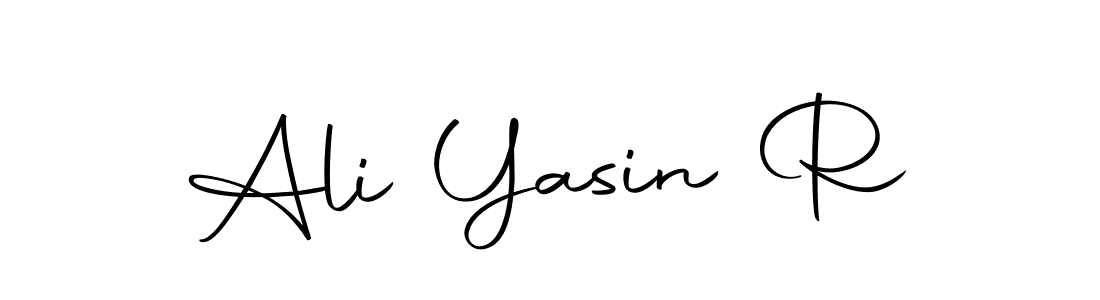 Autography-DOLnW is a professional signature style that is perfect for those who want to add a touch of class to their signature. It is also a great choice for those who want to make their signature more unique. Get Ali Yasin R name to fancy signature for free. Ali Yasin R signature style 10 images and pictures png