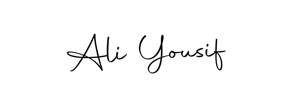 Also we have Ali Yousif name is the best signature style. Create professional handwritten signature collection using Autography-DOLnW autograph style. Ali Yousif signature style 10 images and pictures png