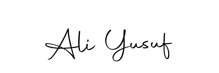 Similarly Autography-DOLnW is the best handwritten signature design. Signature creator online .You can use it as an online autograph creator for name Ali Yusuf. Ali Yusuf signature style 10 images and pictures png