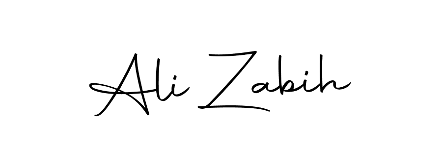Make a beautiful signature design for name Ali Zabih. With this signature (Autography-DOLnW) style, you can create a handwritten signature for free. Ali Zabih signature style 10 images and pictures png