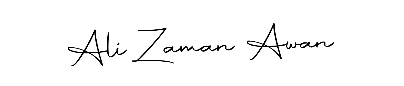 Design your own signature with our free online signature maker. With this signature software, you can create a handwritten (Autography-DOLnW) signature for name Ali Zaman Awan. Ali Zaman Awan signature style 10 images and pictures png