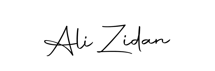 Design your own signature with our free online signature maker. With this signature software, you can create a handwritten (Autography-DOLnW) signature for name Ali Zidan. Ali Zidan signature style 10 images and pictures png