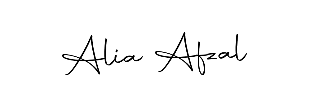 Create a beautiful signature design for name Alia Afzal. With this signature (Autography-DOLnW) fonts, you can make a handwritten signature for free. Alia Afzal signature style 10 images and pictures png