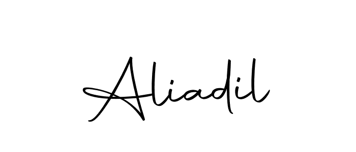 Make a beautiful signature design for name Aliadil. Use this online signature maker to create a handwritten signature for free. Aliadil signature style 10 images and pictures png