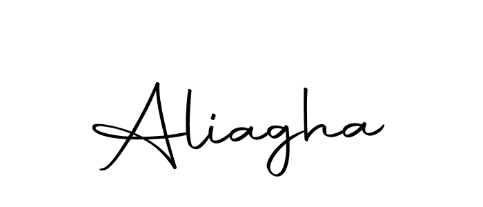 Make a beautiful signature design for name Aliagha. With this signature (Autography-DOLnW) style, you can create a handwritten signature for free. Aliagha signature style 10 images and pictures png