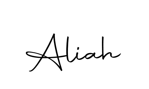 You should practise on your own different ways (Autography-DOLnW) to write your name (Aliah) in signature. don't let someone else do it for you. Aliah signature style 10 images and pictures png