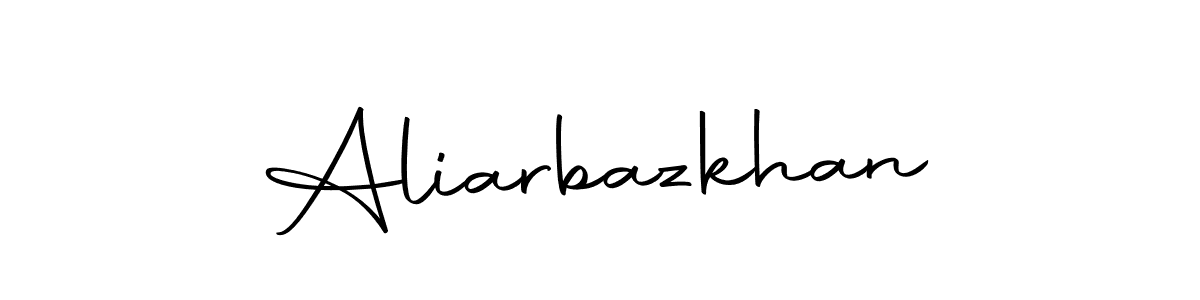 The best way (Autography-DOLnW) to make a short signature is to pick only two or three words in your name. The name Aliarbazkhan include a total of six letters. For converting this name. Aliarbazkhan signature style 10 images and pictures png