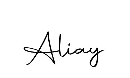 Aliay stylish signature style. Best Handwritten Sign (Autography-DOLnW) for my name. Handwritten Signature Collection Ideas for my name Aliay. Aliay signature style 10 images and pictures png